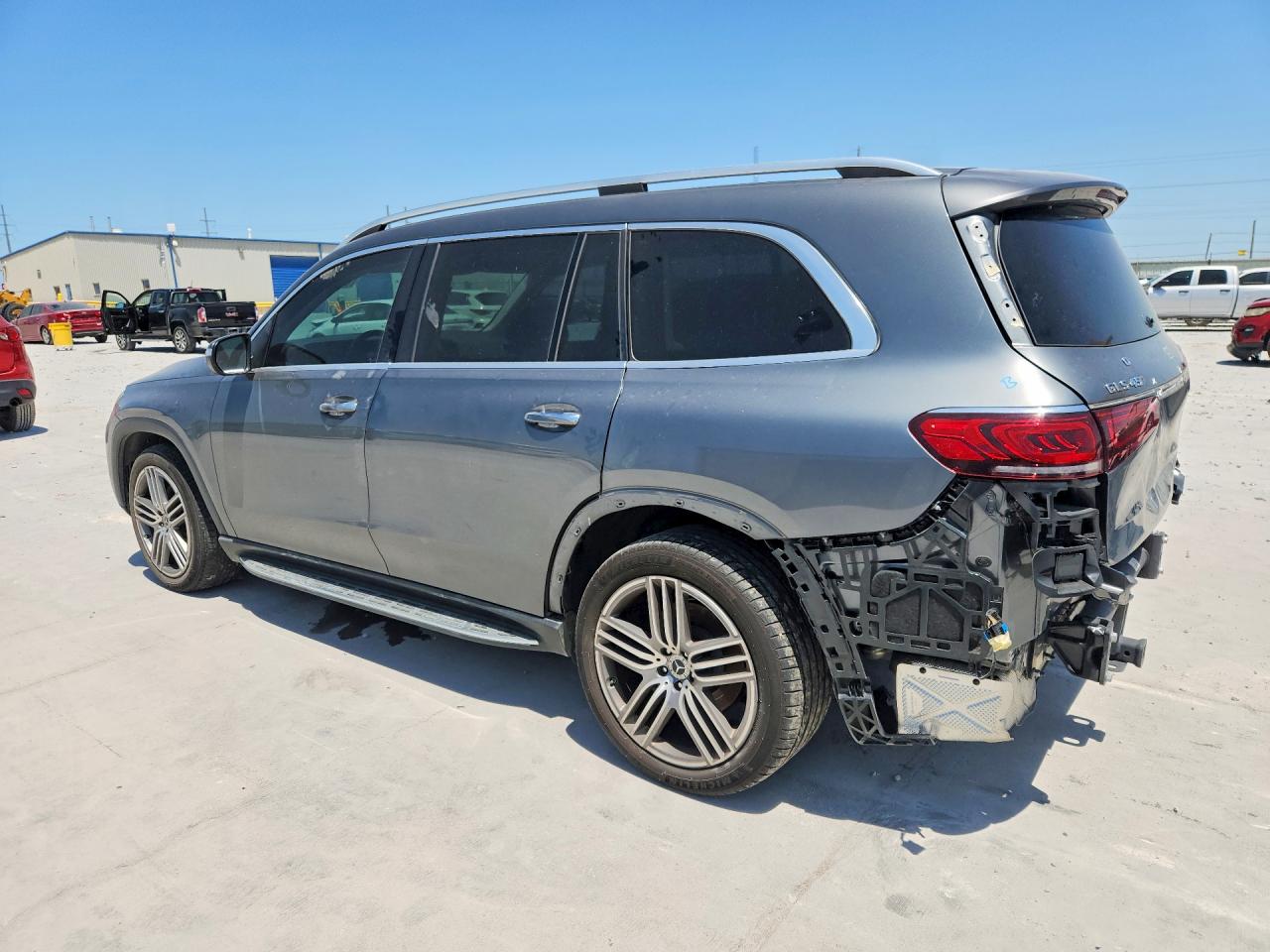 2020 Mercedes-benz Gls 450 4matic Gray vin: 4JGFF5KE3LA194256