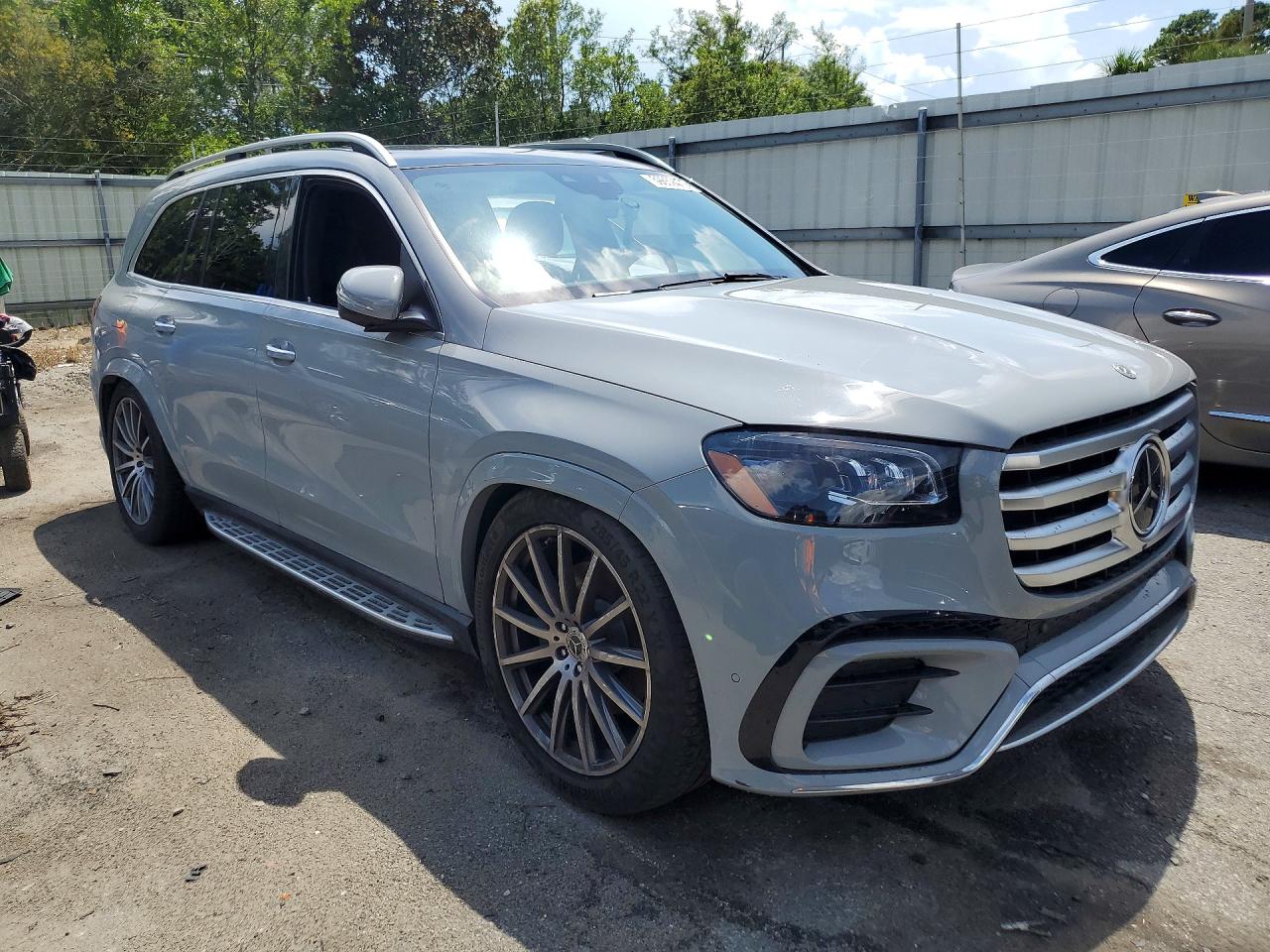 2024 Mercedes-benz Gls 450 4matic Gray vin: 4JGFF5KE3RB270478