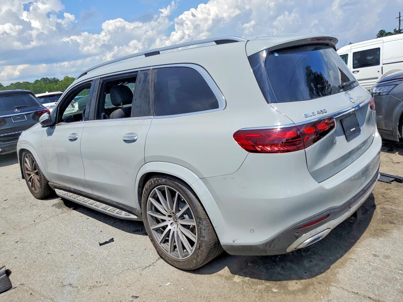 2024 Mercedes-benz Gls 450 4matic Gray vin: 4JGFF5KE3RB270478