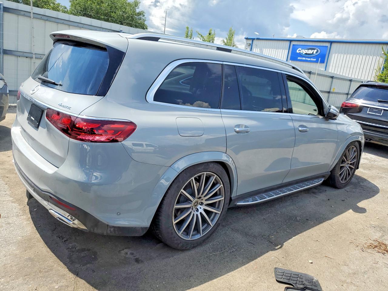2024 Mercedes-benz Gls 450 4matic Gray vin: 4JGFF5KE3RB270478