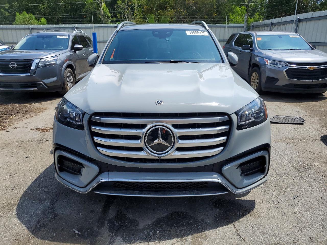 2024 Mercedes-benz Gls 450 4matic Gray vin: 4JGFF5KE3RB270478