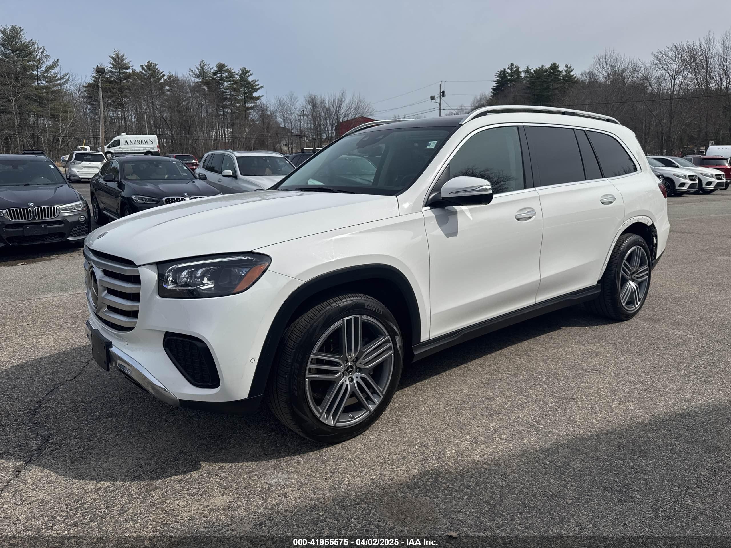 2024 Mercedes-benz Gls 450 4matic White vin: 4JGFF5KE4RB041758
