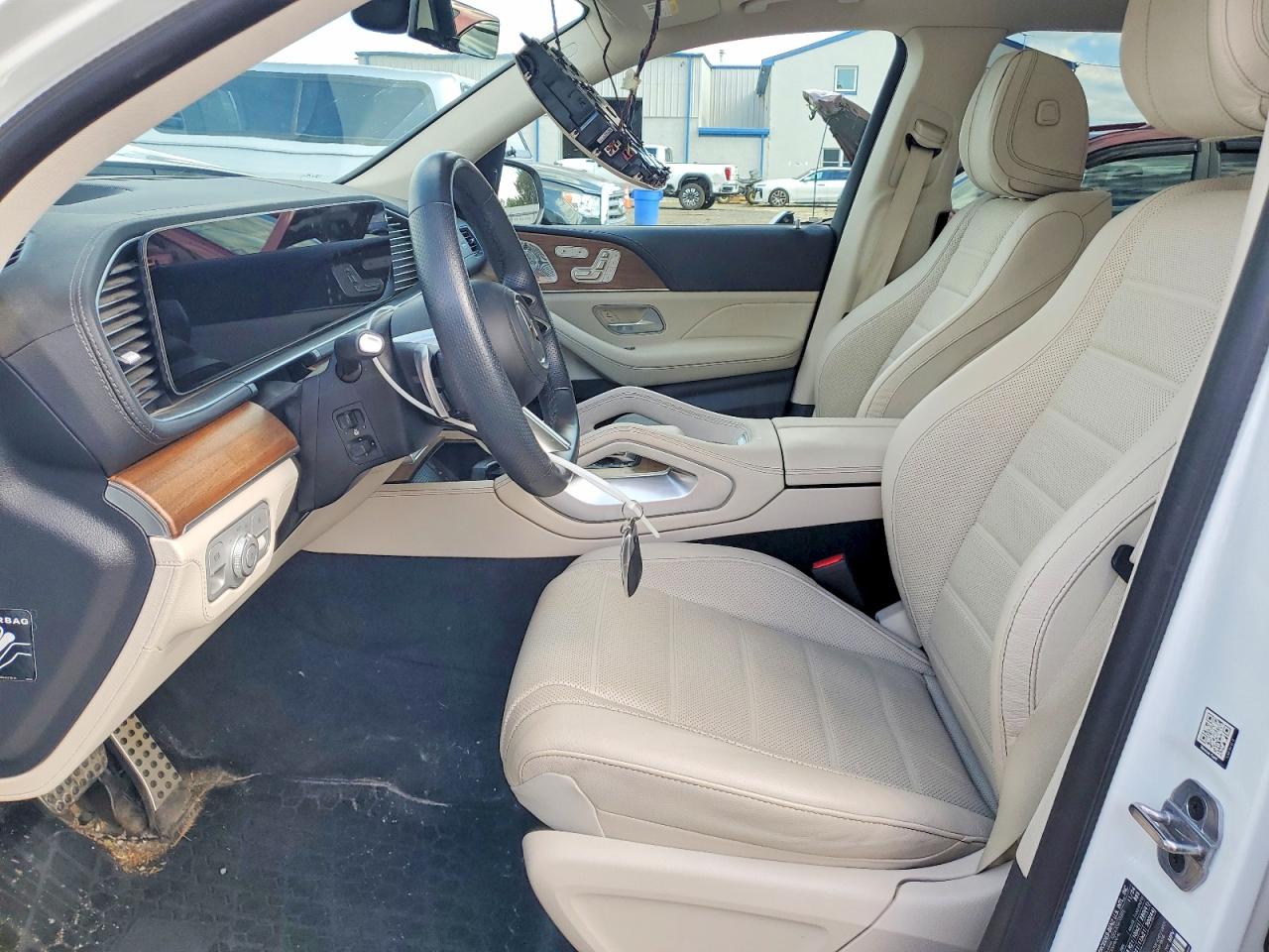 2025 Mercedes-benz Gls 450 4matic White vin: 4JGFF5KE4SB359515