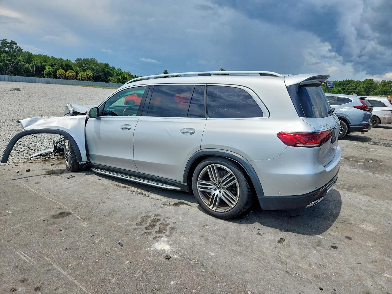 2020 Mercedes-benz Gls 450 4matic Silver vin: 4JGFF5KE5LA261617