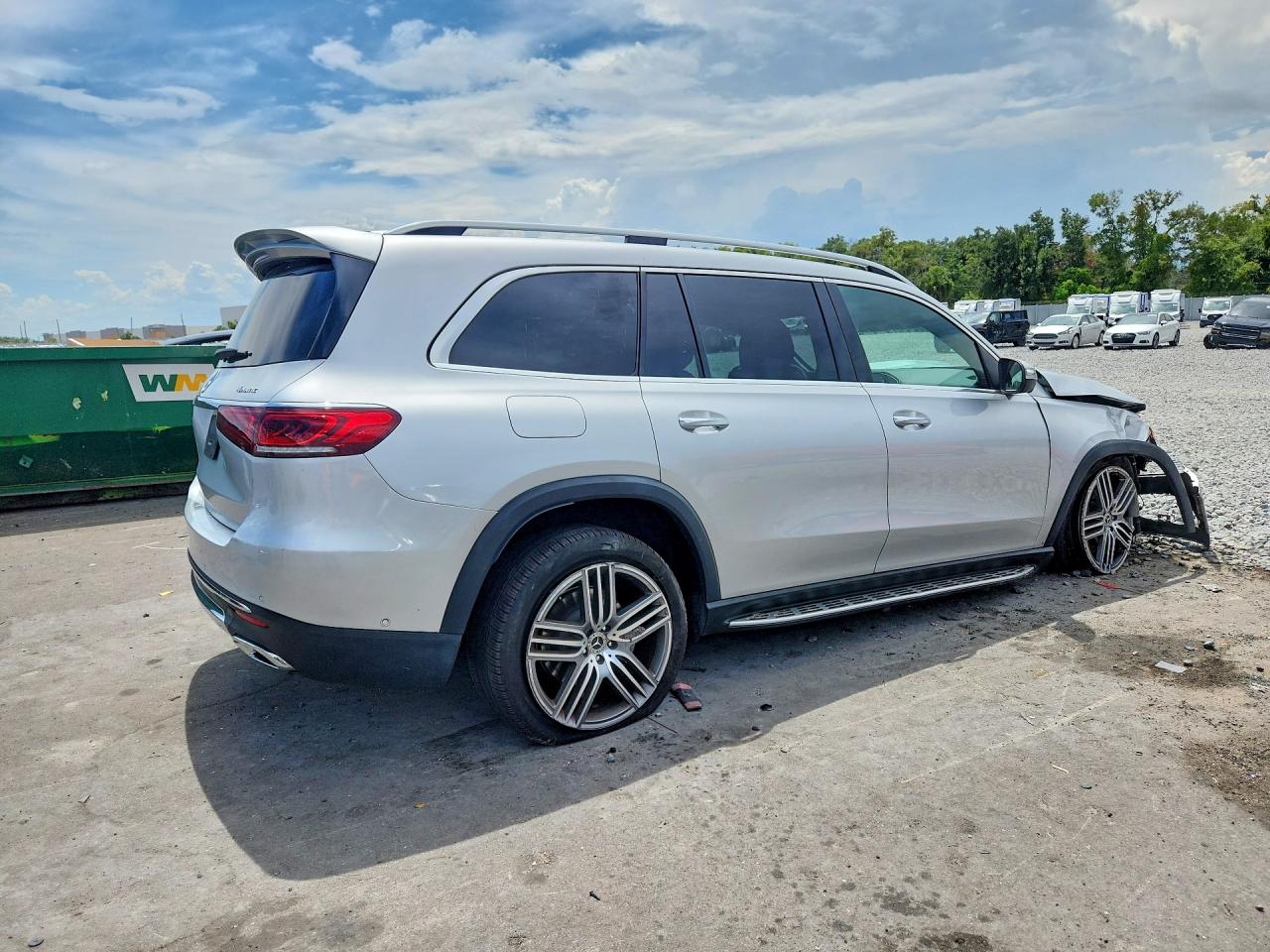 2020 Mercedes-benz Gls 450 4matic Silver vin: 4JGFF5KE5LA261617