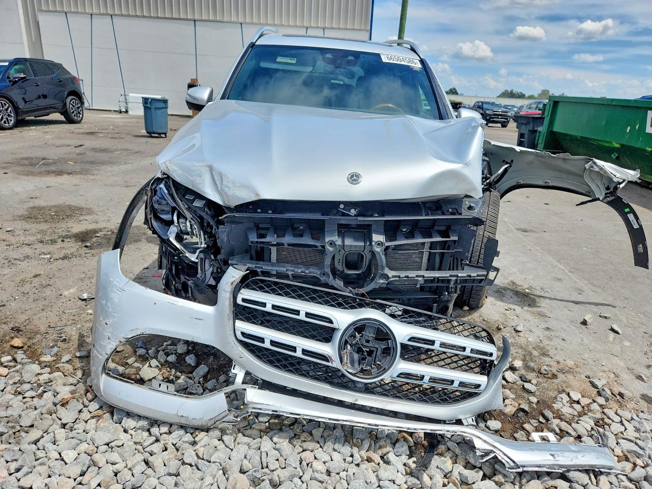 2020 Mercedes-benz Gls 450 4matic Silver vin: 4JGFF5KE5LA261617