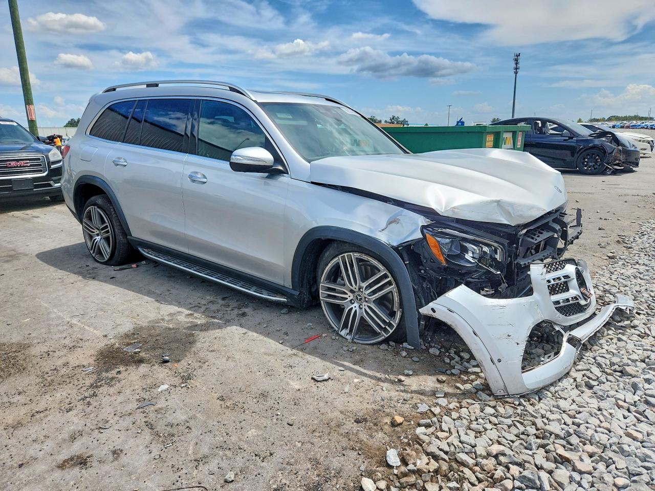 2020 Mercedes-benz Gls 450 4matic Silver vin: 4JGFF5KE5LA261617