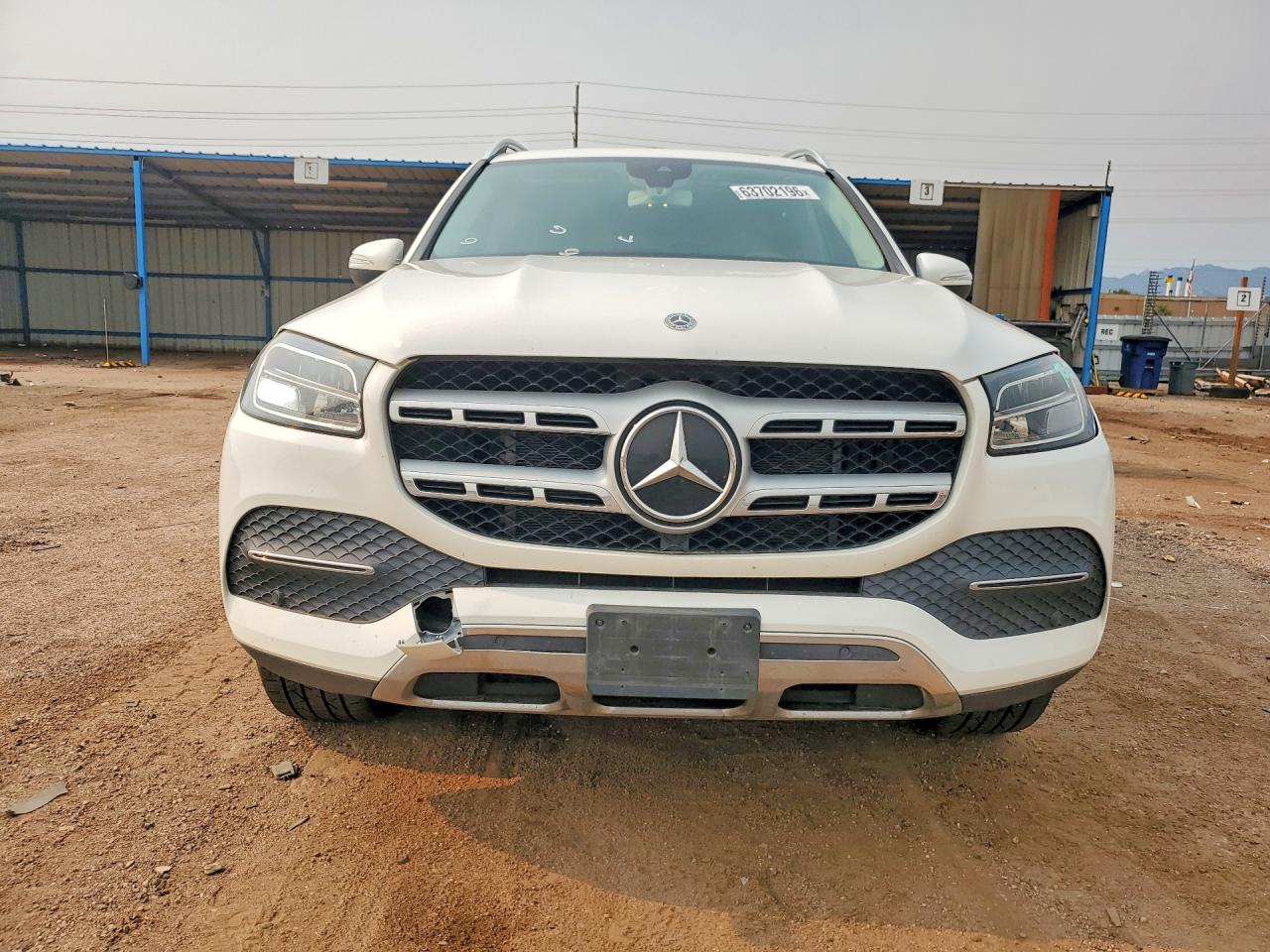 2020 Mercedes-benz Gls 450 4matic White vin: 4JGFF5KE6LA045940