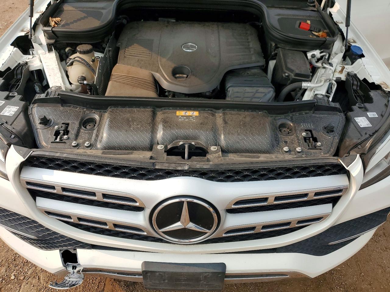 2020 Mercedes-benz Gls 450 4matic White vin: 4JGFF5KE6LA045940
