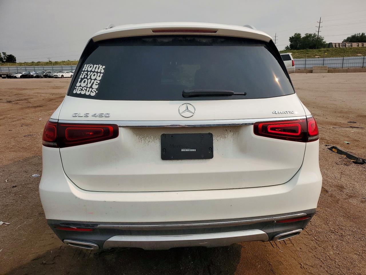2020 Mercedes-benz Gls 450 4matic White vin: 4JGFF5KE6LA045940