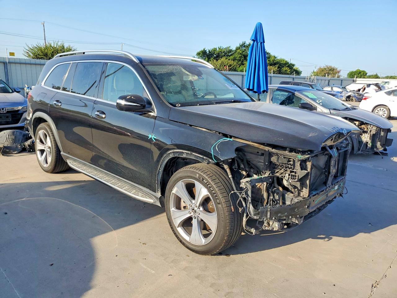 2020 Mercedes-benz Gls 450 4matic Black vin: 4JGFF5KE7LA276684