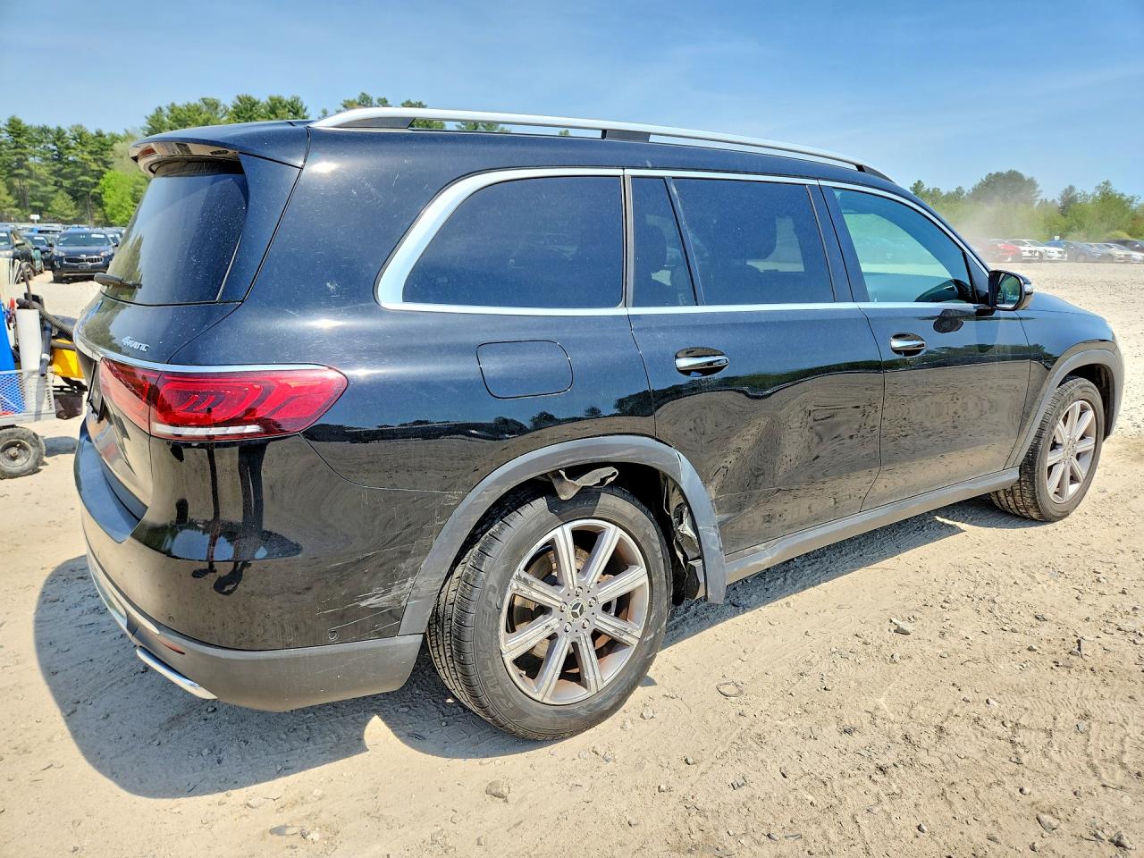 2022 Mercedes-benz Gls 450 4matic Black vin: 4JGFF5KE7NA585669