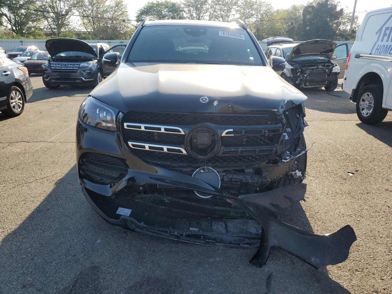 2022 Mercedes-benz Gls 450 4matic Black vin: 4JGFF5KE7NA595764