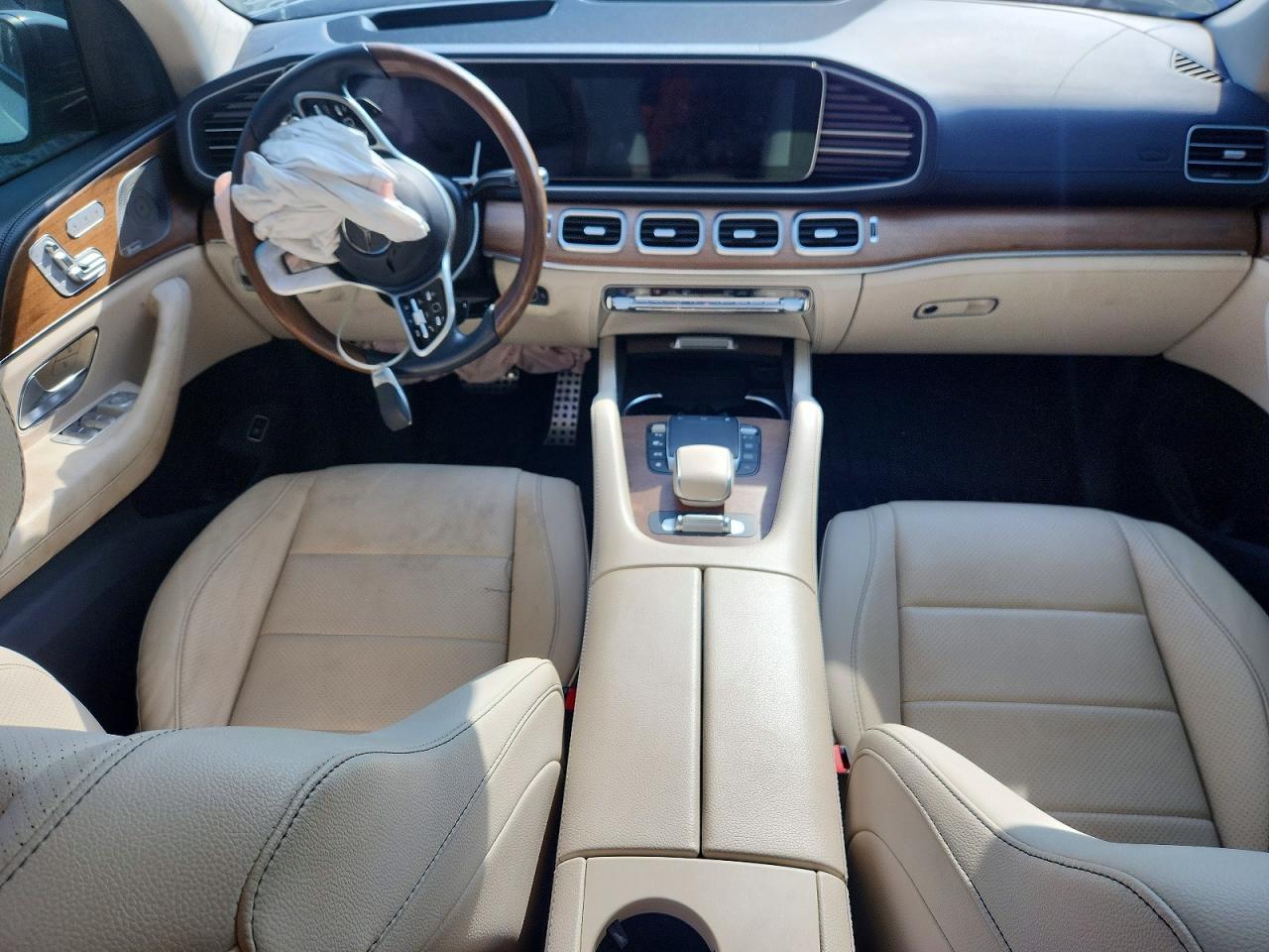 2022 Mercedes-benz Gls 450 4matic White vin: 4JGFF5KE8NA626214