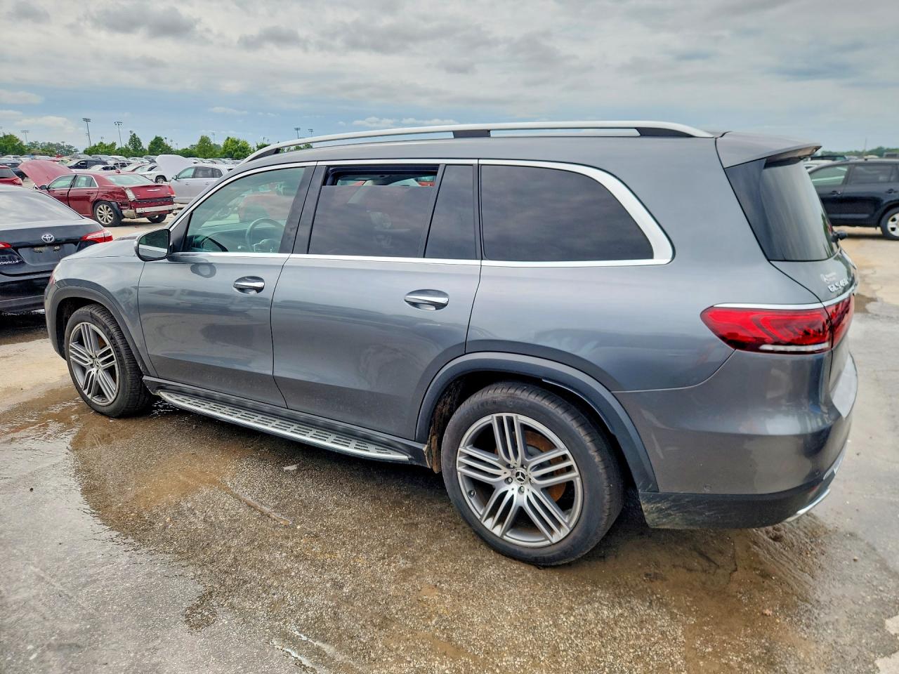 2020 Mercedes-benz Gls 450 4matic Gray vin: 4JGFF5KE9LA106147