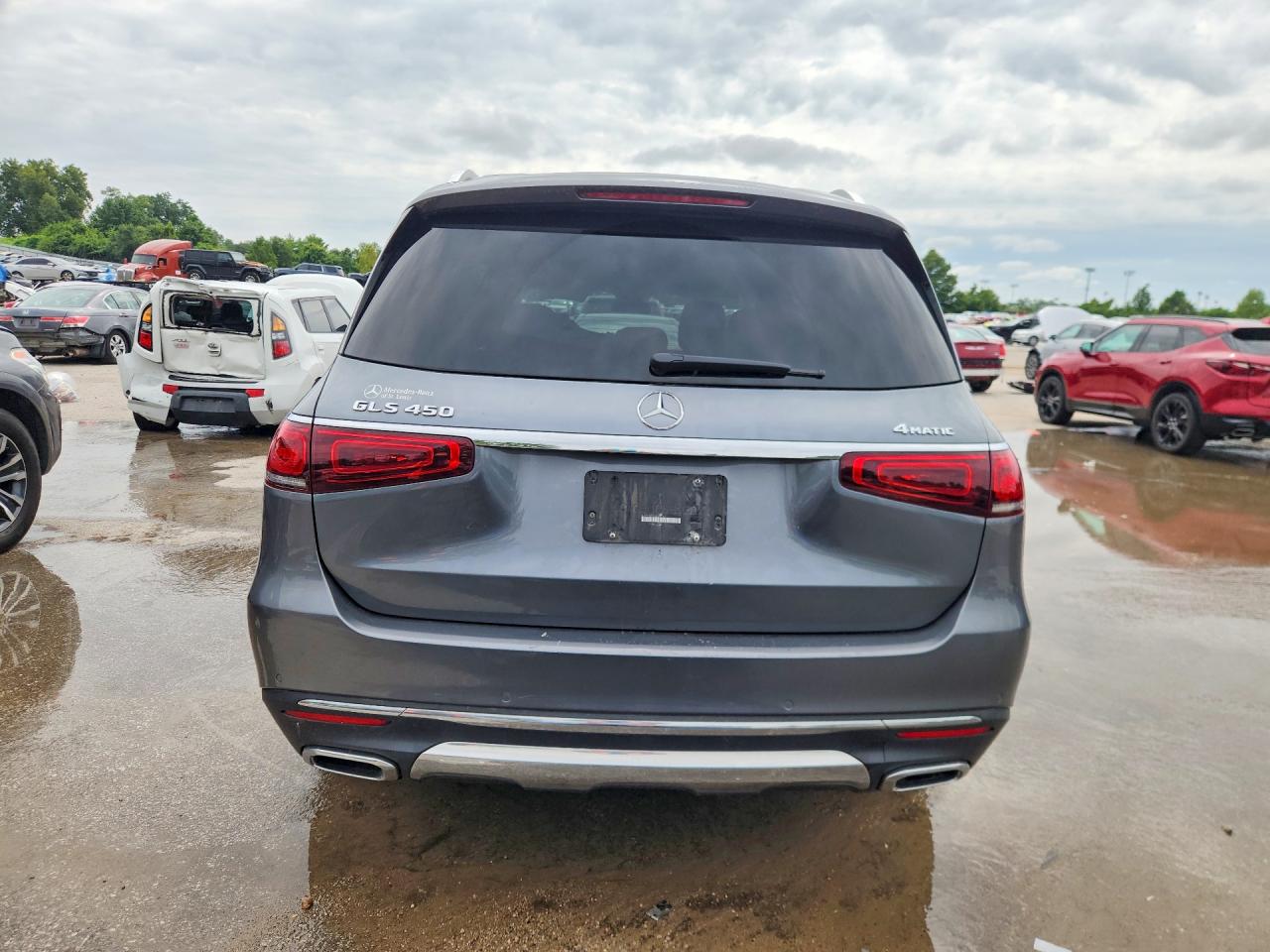 2020 Mercedes-benz Gls 450 4matic Gray vin: 4JGFF5KE9LA106147