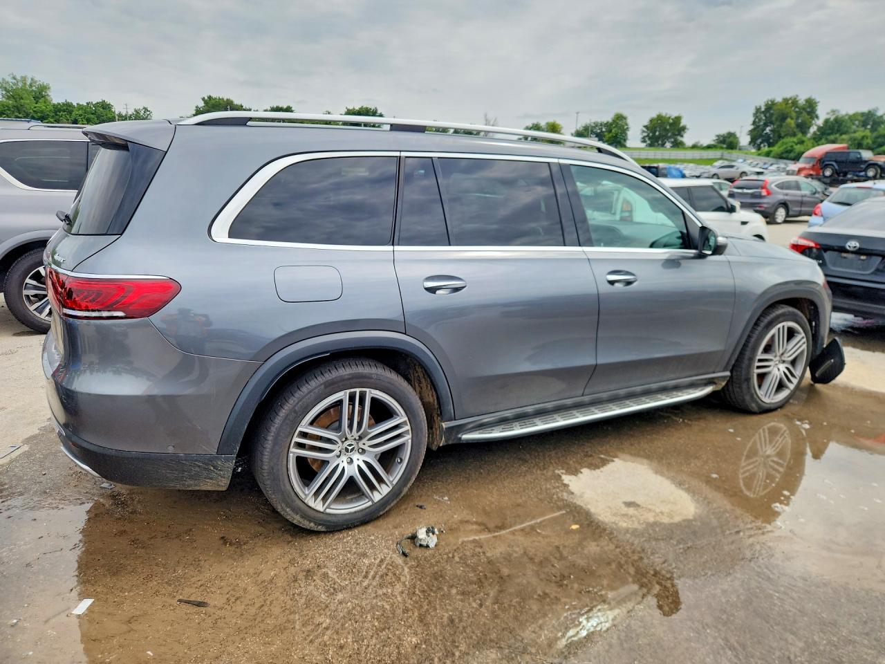 2020 Mercedes-benz Gls 450 4matic Gray vin: 4JGFF5KE9LA106147