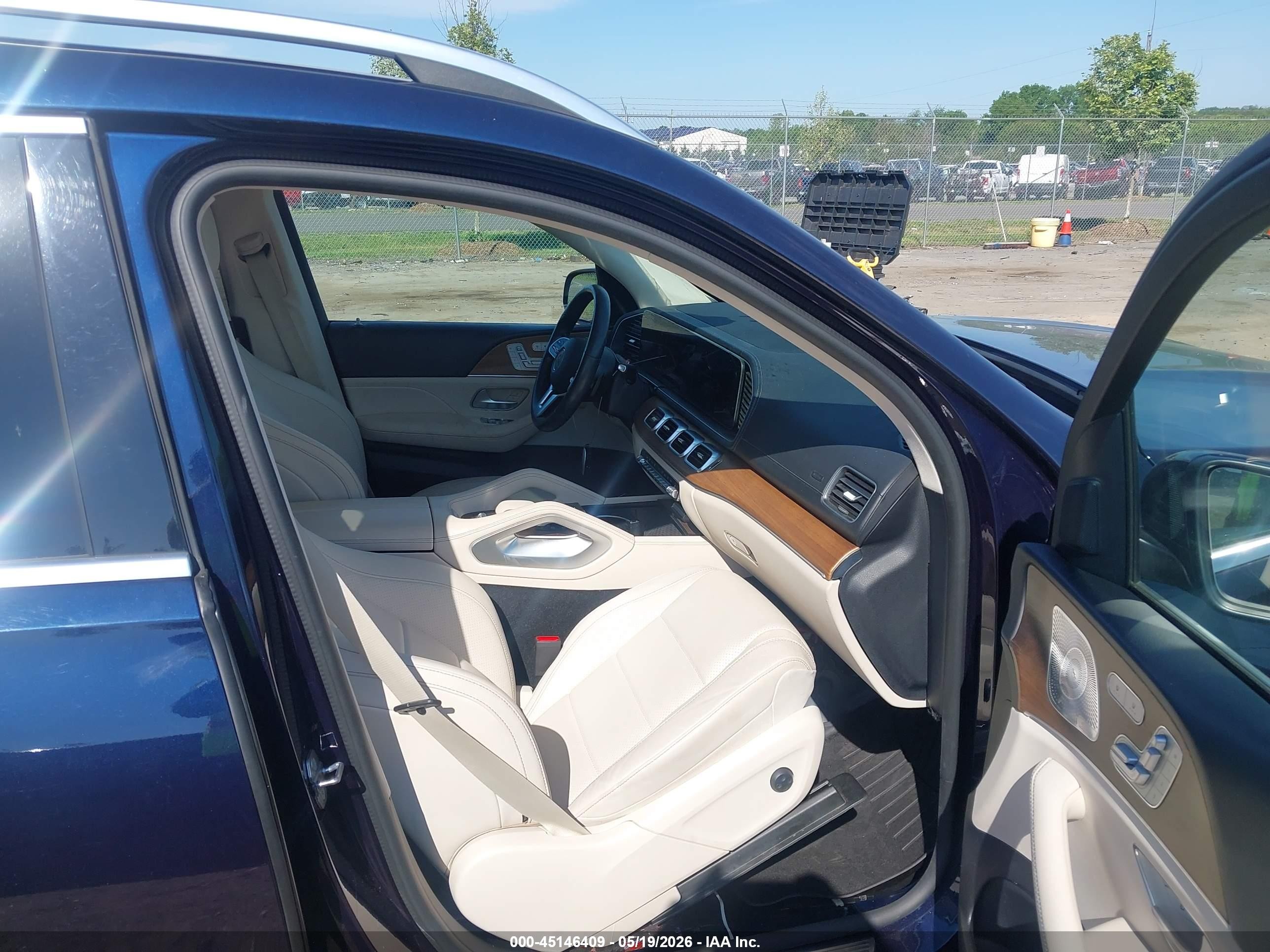 2021 Mercedes-benz Gls 450 4matic Blue vin: 4JGFF5KE9MA378604