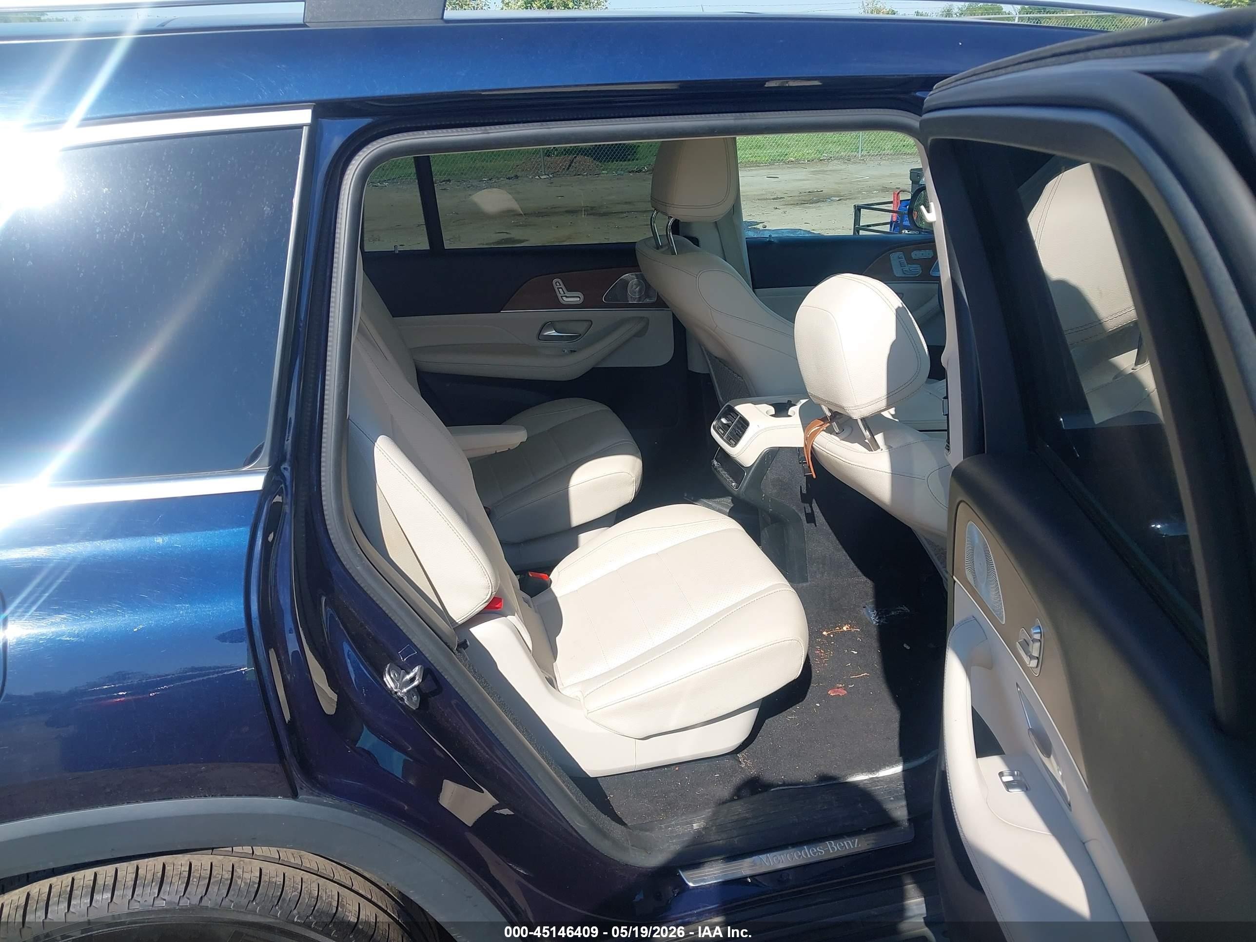2021 Mercedes-benz Gls 450 4matic Blue vin: 4JGFF5KE9MA378604