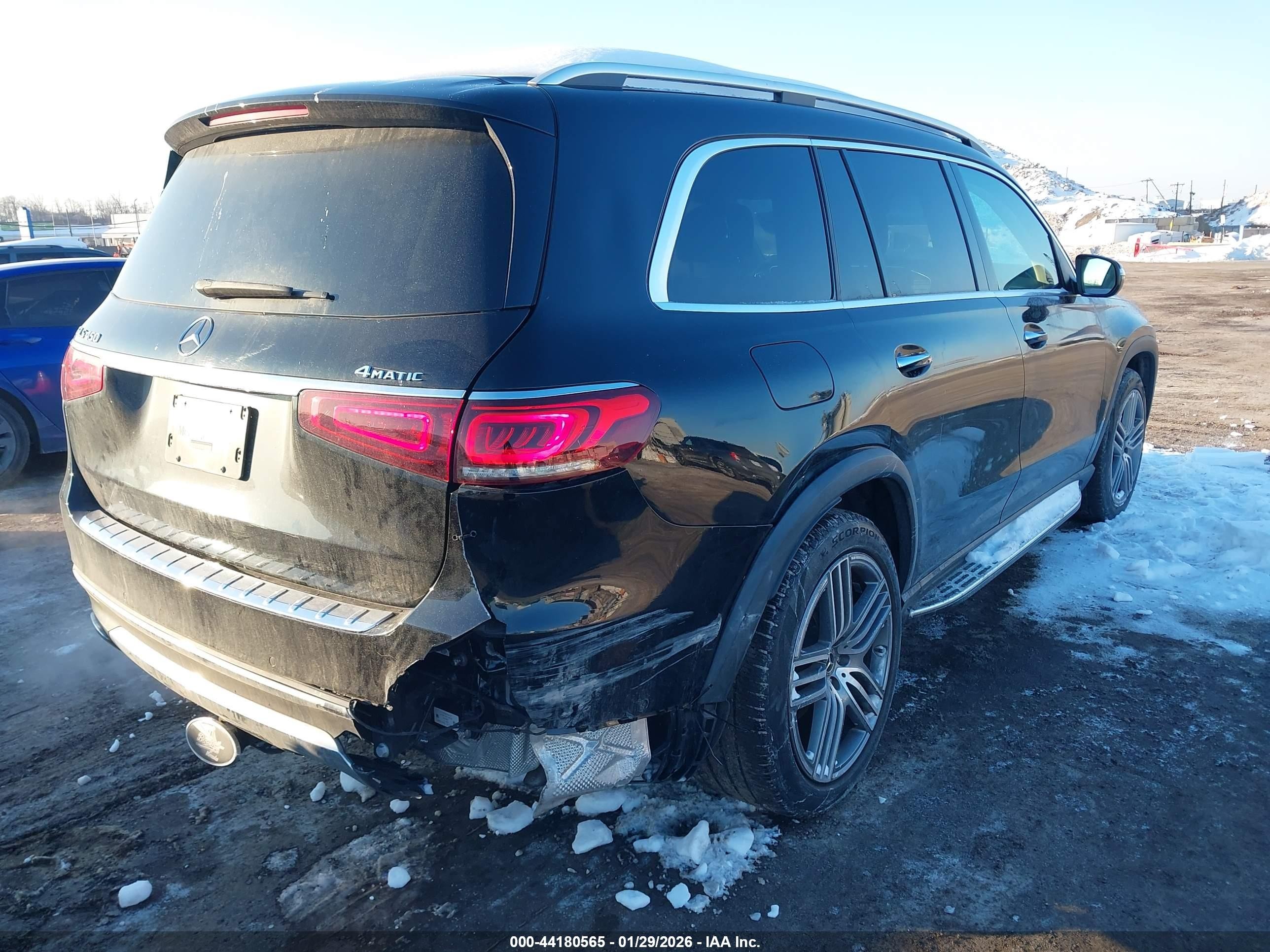 2021 Mercedes-benz Gls 450 4matic Black vin: 4JGFF5KE9MA382247
