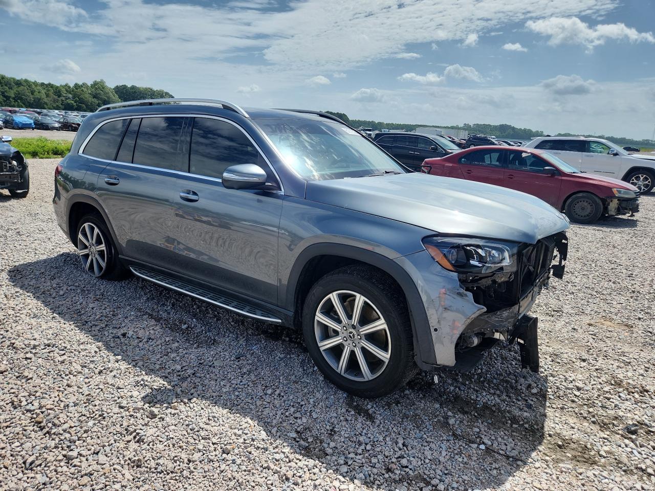2020 Mercedes-benz Gls 450 4matic Gray vin: 4JGFF5KEXLA147497