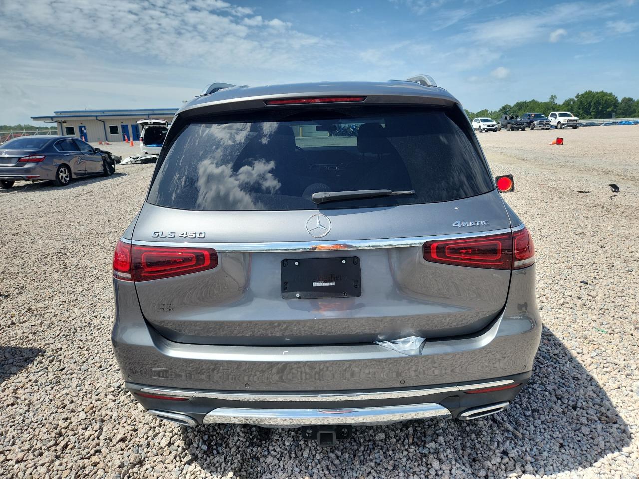 2020 Mercedes-benz Gls 450 4matic Gray vin: 4JGFF5KEXLA147497