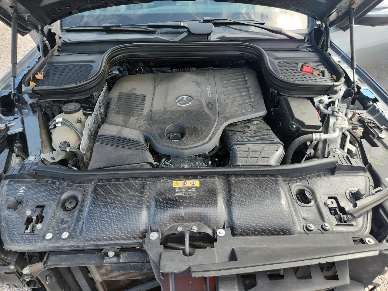 2020 Mercedes-benz Gls 450 4matic Gray vin: 4JGFF5KEXLA147497
