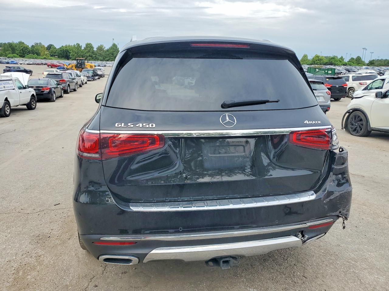 2020 Mercedes-benz Gls 450 4matic Black vin: 4JGFF5KEXLA215278