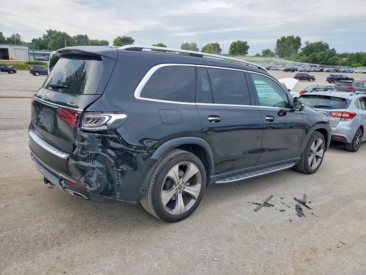2020 Mercedes-benz Gls 450 4matic Black vin: 4JGFF5KEXLA215278
