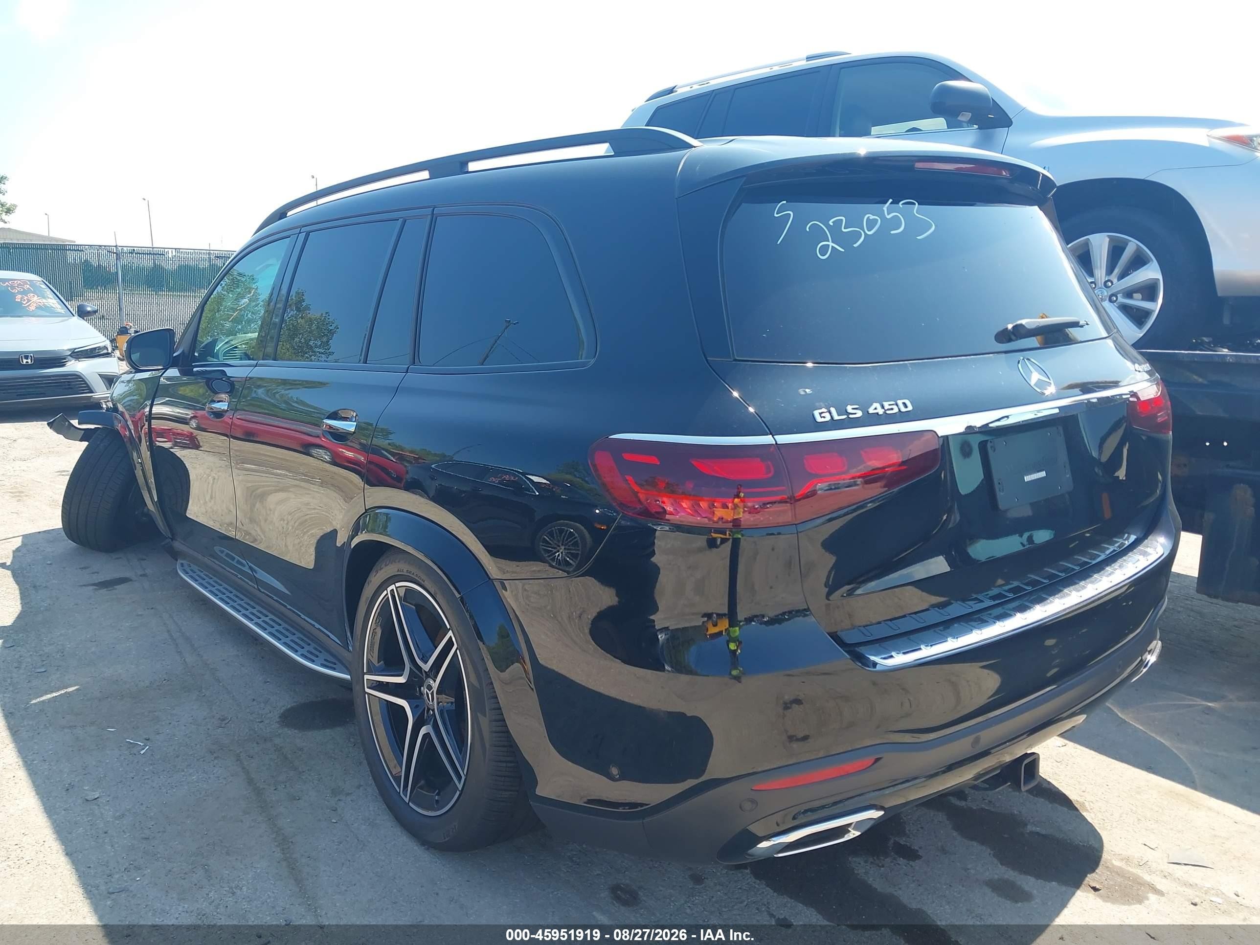 2026 Mercedes-benz Gls 450 4matic Black vin: 4JGFF5KEXTB682694