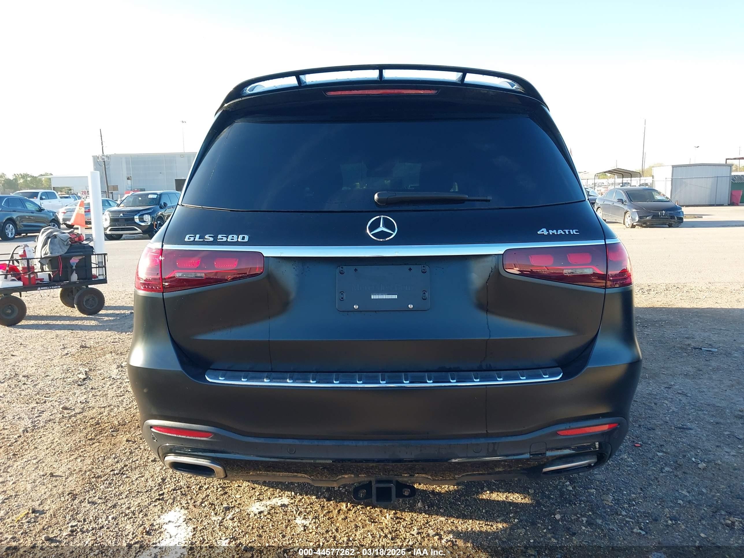2024 Mercedes-benz Gls 580 4matic Black vin: 4JGFF8FE0RB224652