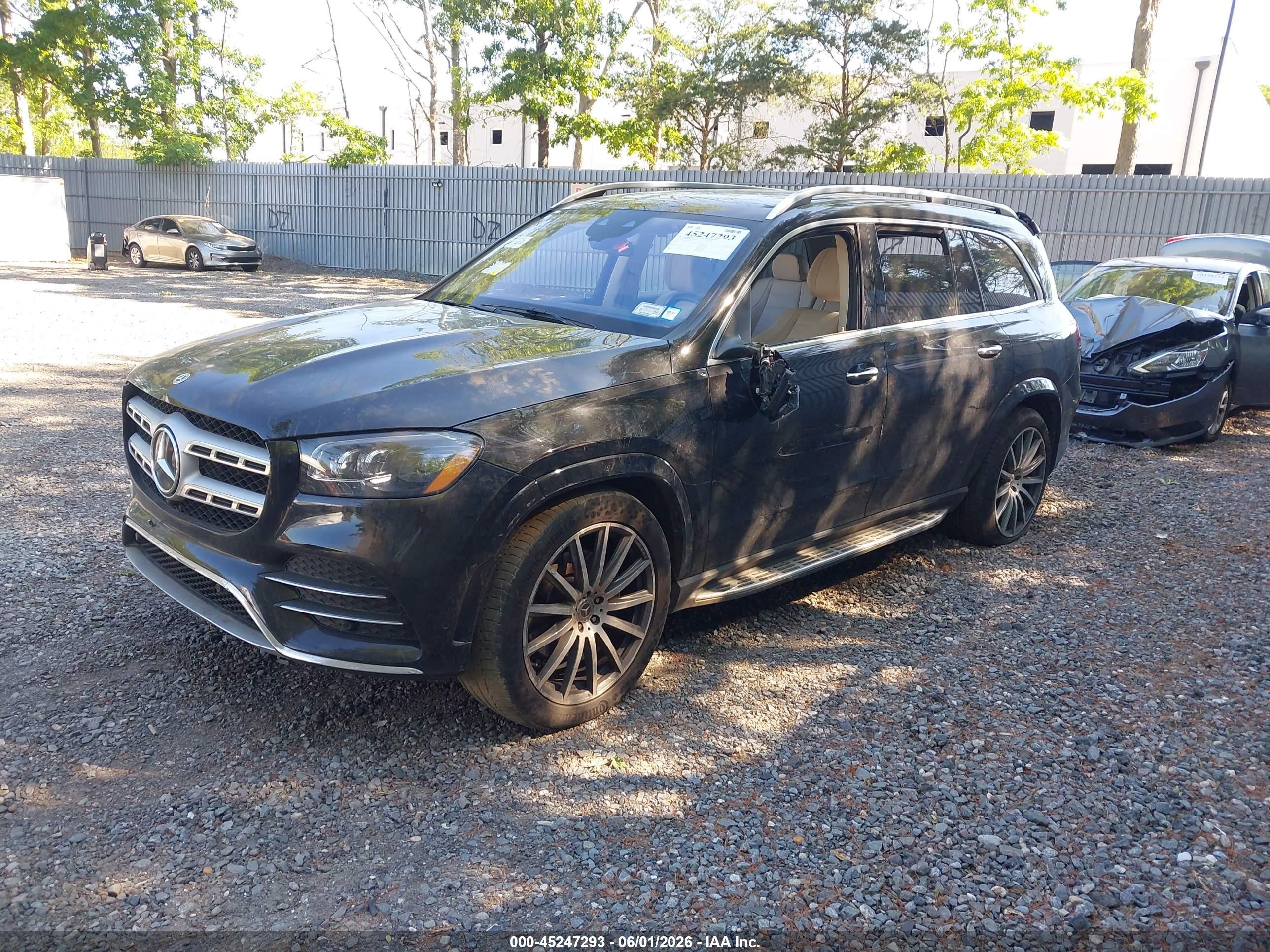 2023 Mercedes-benz Gls 580 4matic Black vin: 4JGFF8GE6PB014763