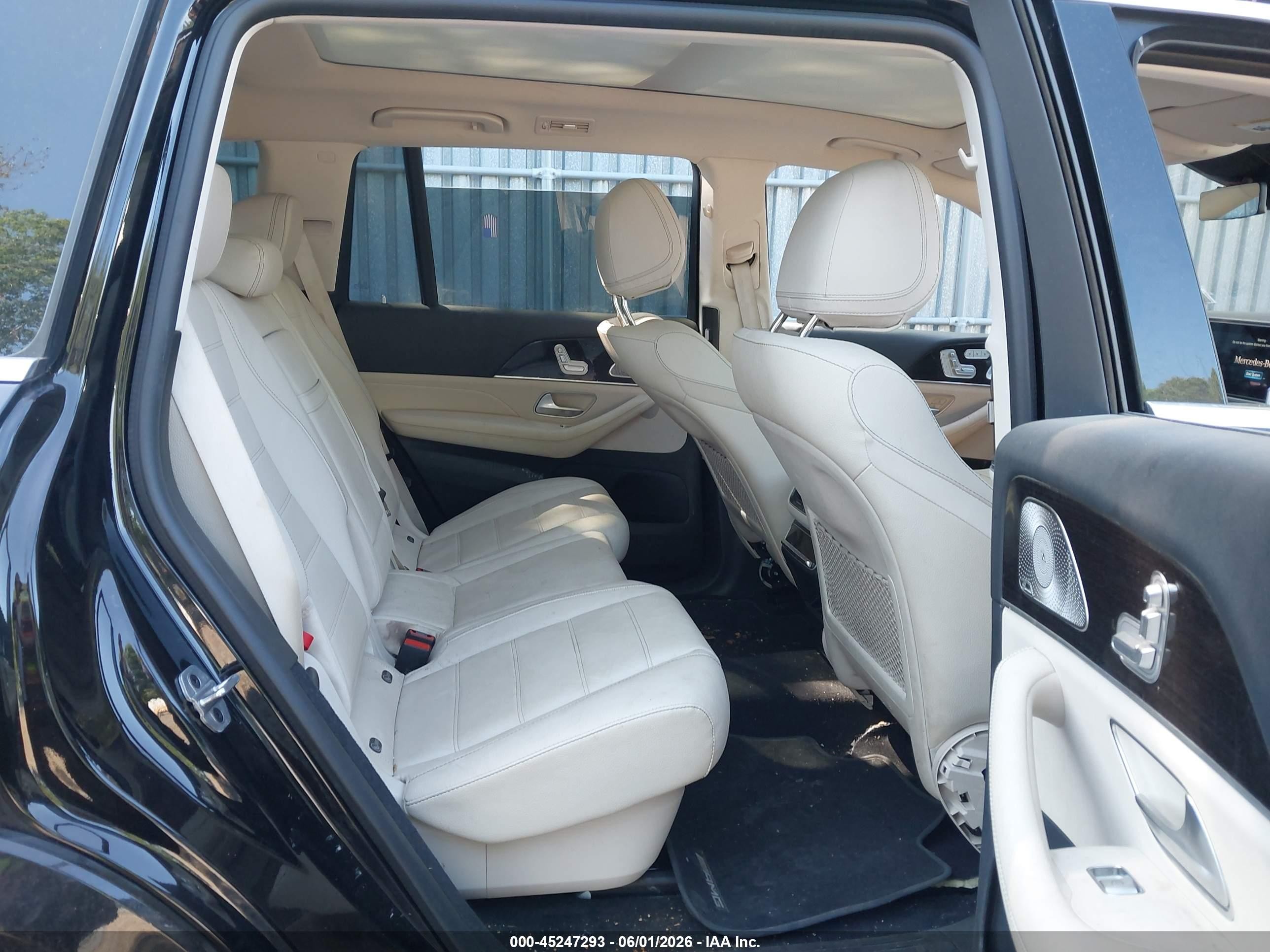 2023 Mercedes-benz Gls 580 4matic Black vin: 4JGFF8GE6PB014763