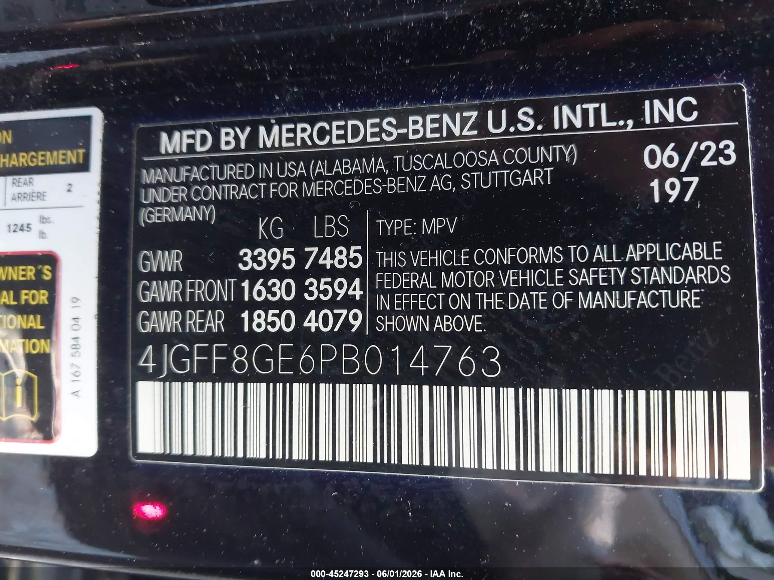 2023 Mercedes-benz Gls 580 4matic Black vin: 4JGFF8GE6PB014763