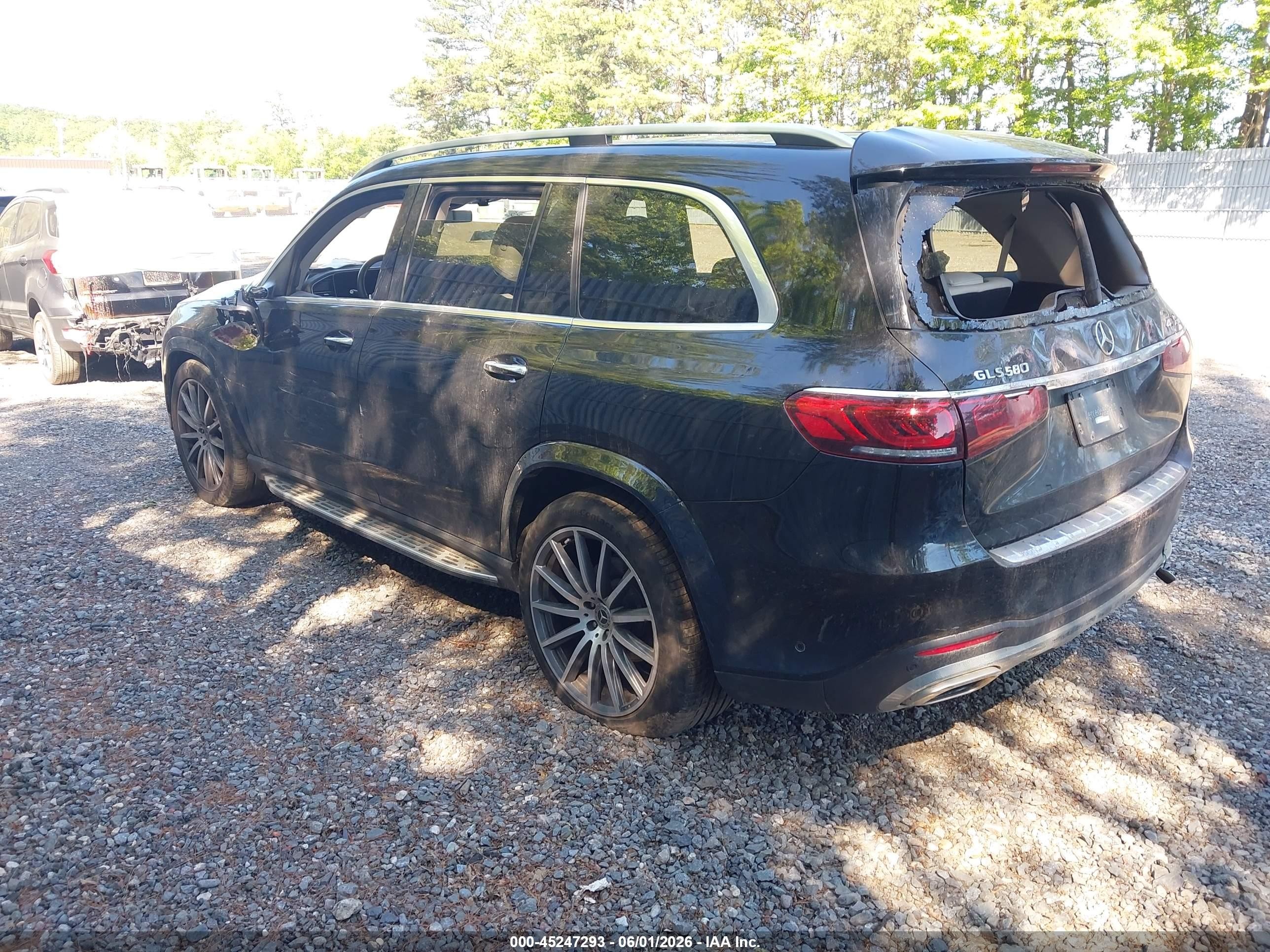 2023 Mercedes-benz Gls 580 4matic Black vin: 4JGFF8GE6PB014763