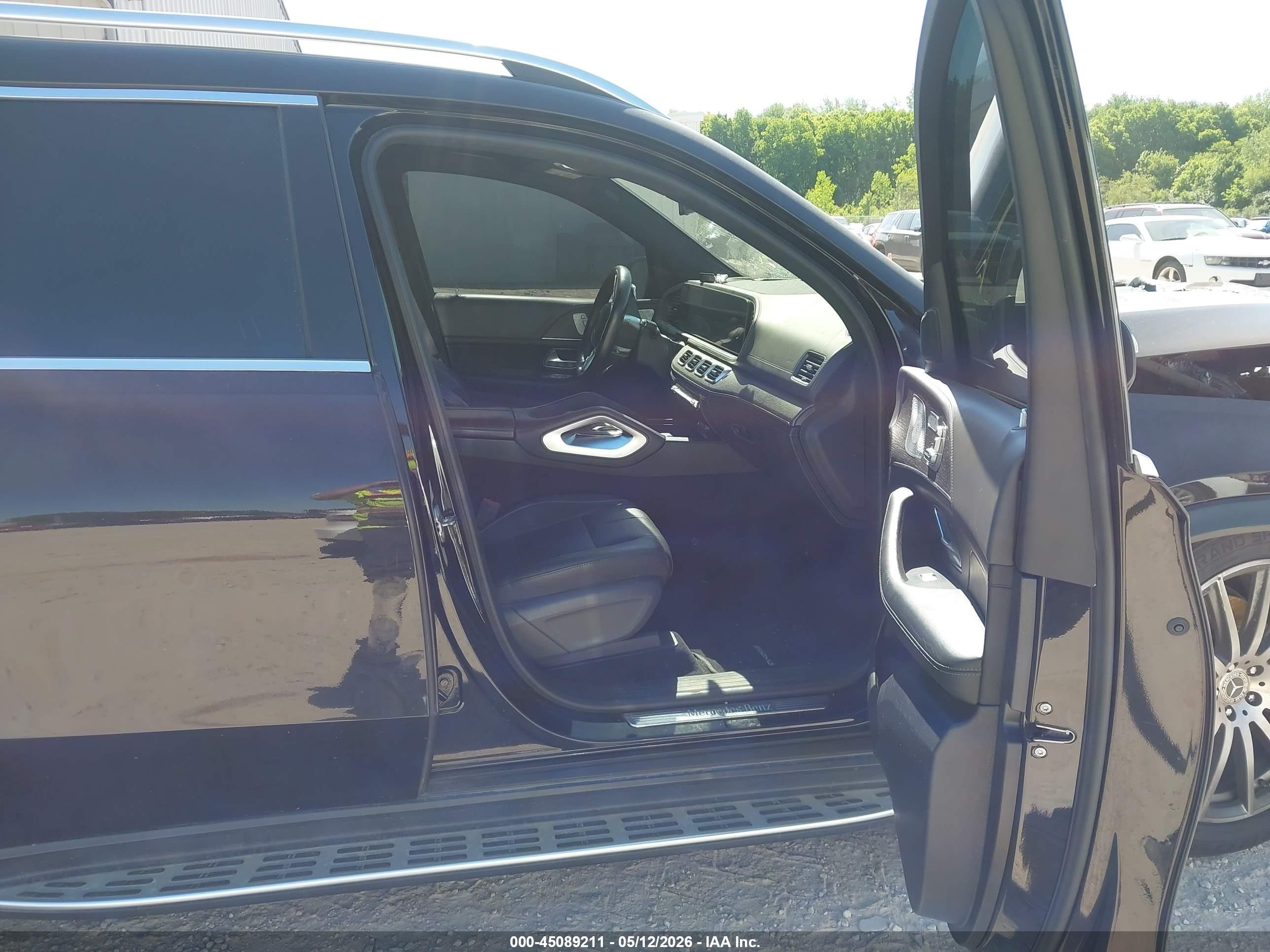 2020 Mercedes-benz Gls 580 4matic Black vin: 4JGFF8GEXLA166707