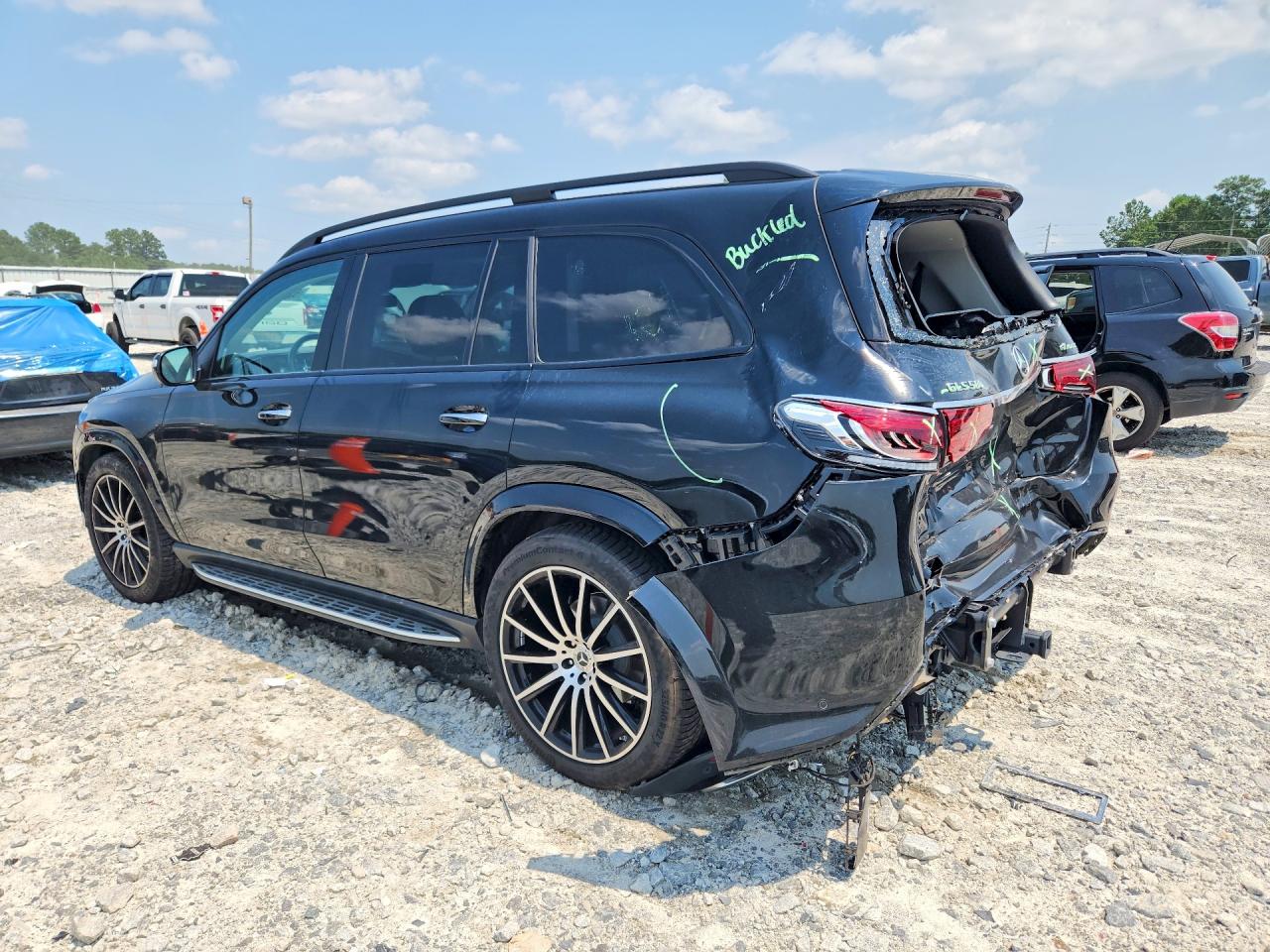 2023 Mercedes-benz Gls 580 4matic Black vin: 4JGFF8GEXPB026155