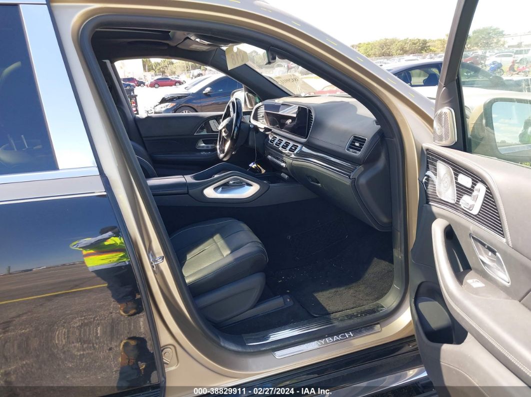 2021 Mercedes-benz Maybach Gls 600 4matic Black vin: 4JGFF8HB3MA473951