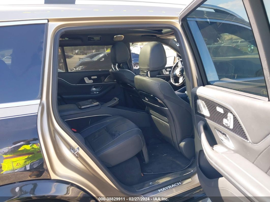 2021 Mercedes-benz Maybach Gls 600 4matic Black vin: 4JGFF8HB3MA473951