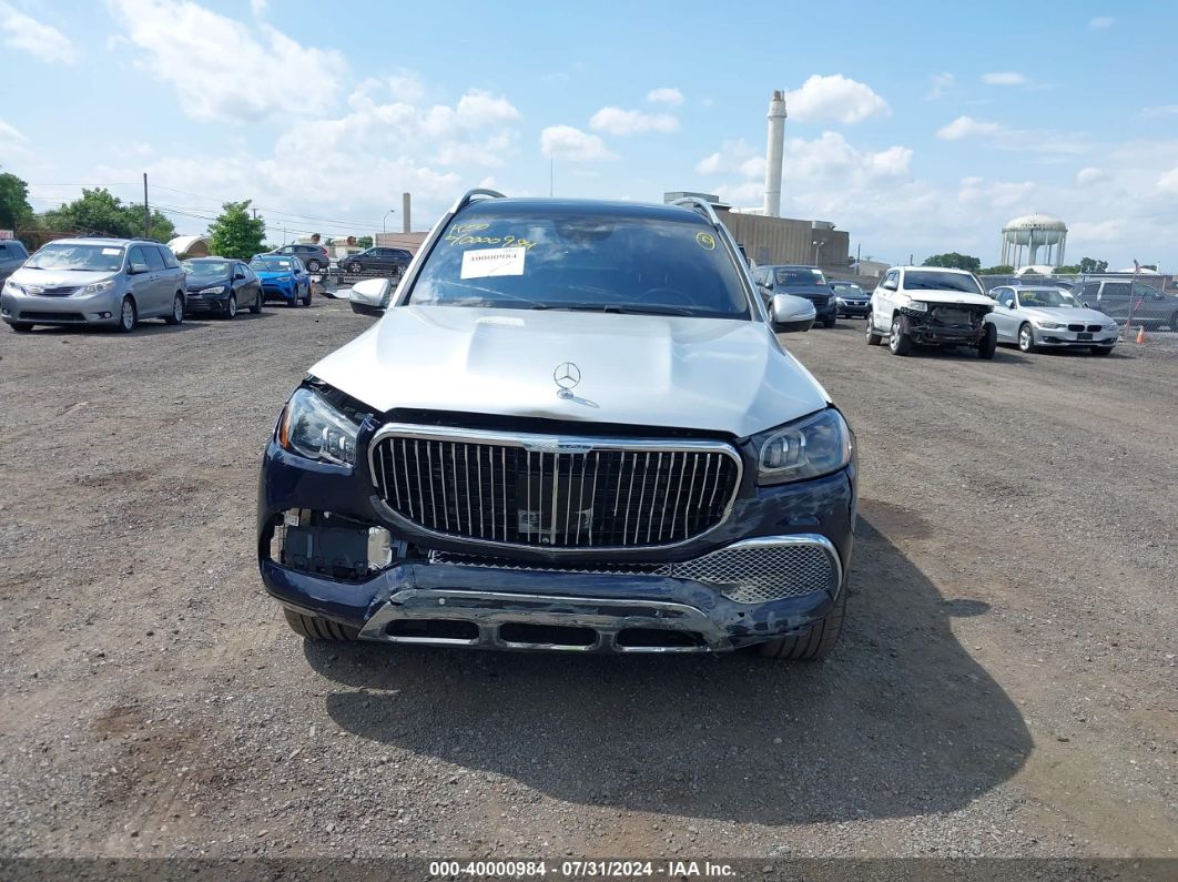 2021 Mercedes-benz Maybach Gls 600 4matic Dark Blue vin: 4JGFF8HB3MA505877