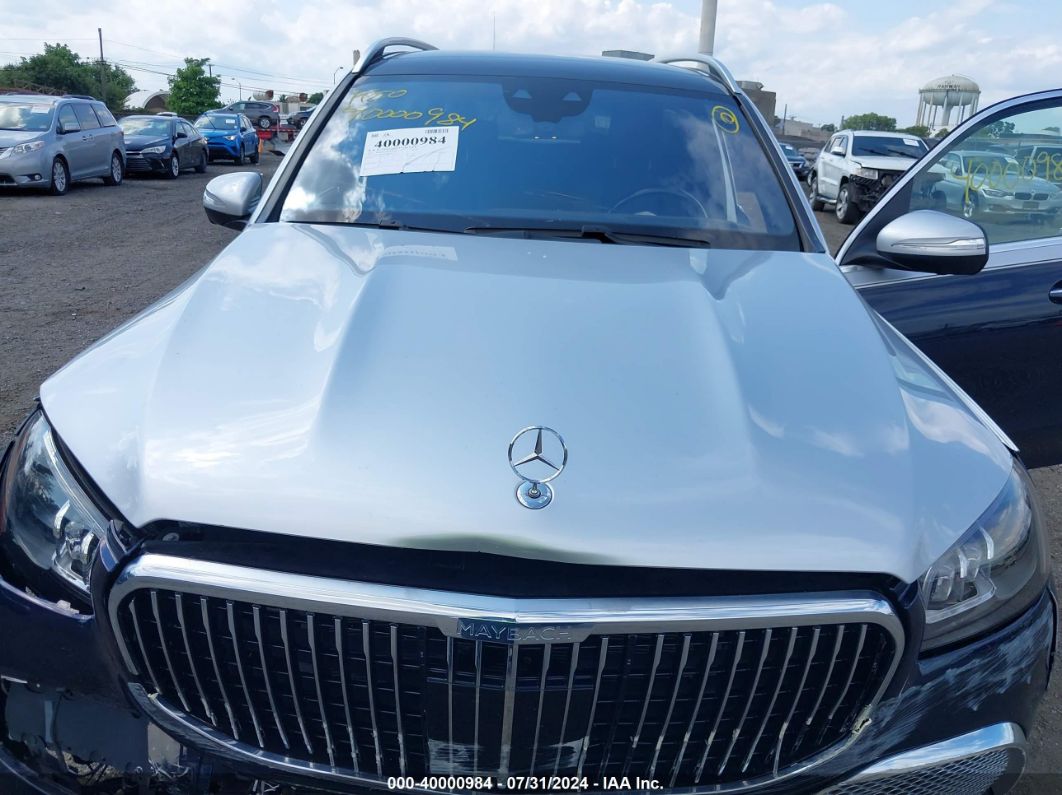 2021 Mercedes-benz Maybach Gls 600 4matic Dark Blue vin: 4JGFF8HB3MA505877