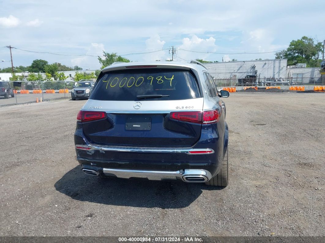 2021 Mercedes-benz Maybach Gls 600 4matic Dark Blue vin: 4JGFF8HB3MA505877