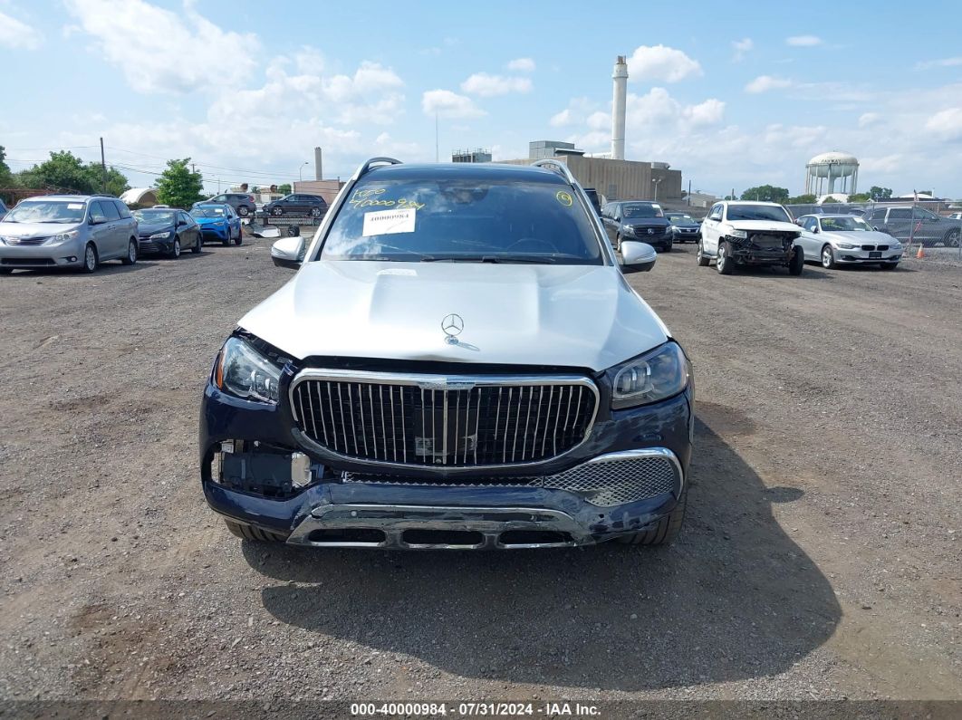 2021 Mercedes-benz Maybach Gls 600 4matic Dark Blue vin: 4JGFF8HB3MA505877