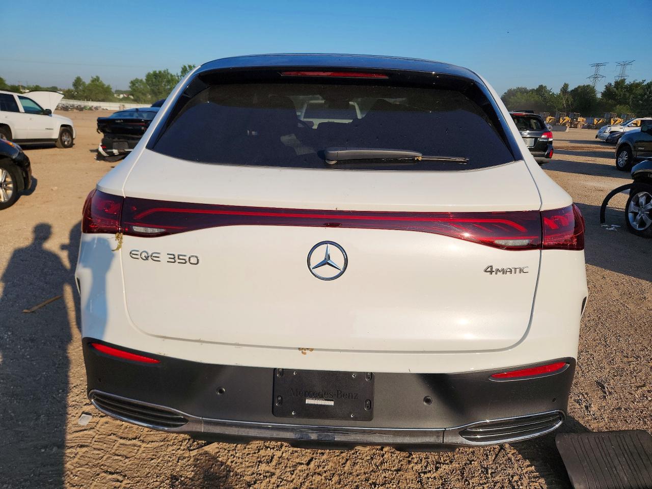 2025 Mercedes-benz Eqe Suv 350 4matic White vin: 4JGGM1CB1SA068225