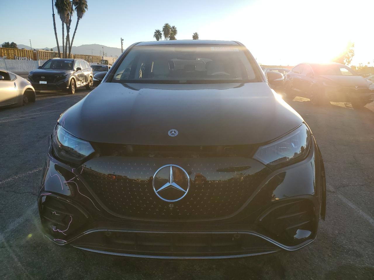 2024 Mercedes-benz Eqe Suv 350 4matic Black vin: 4JGGM1CB5RA045136