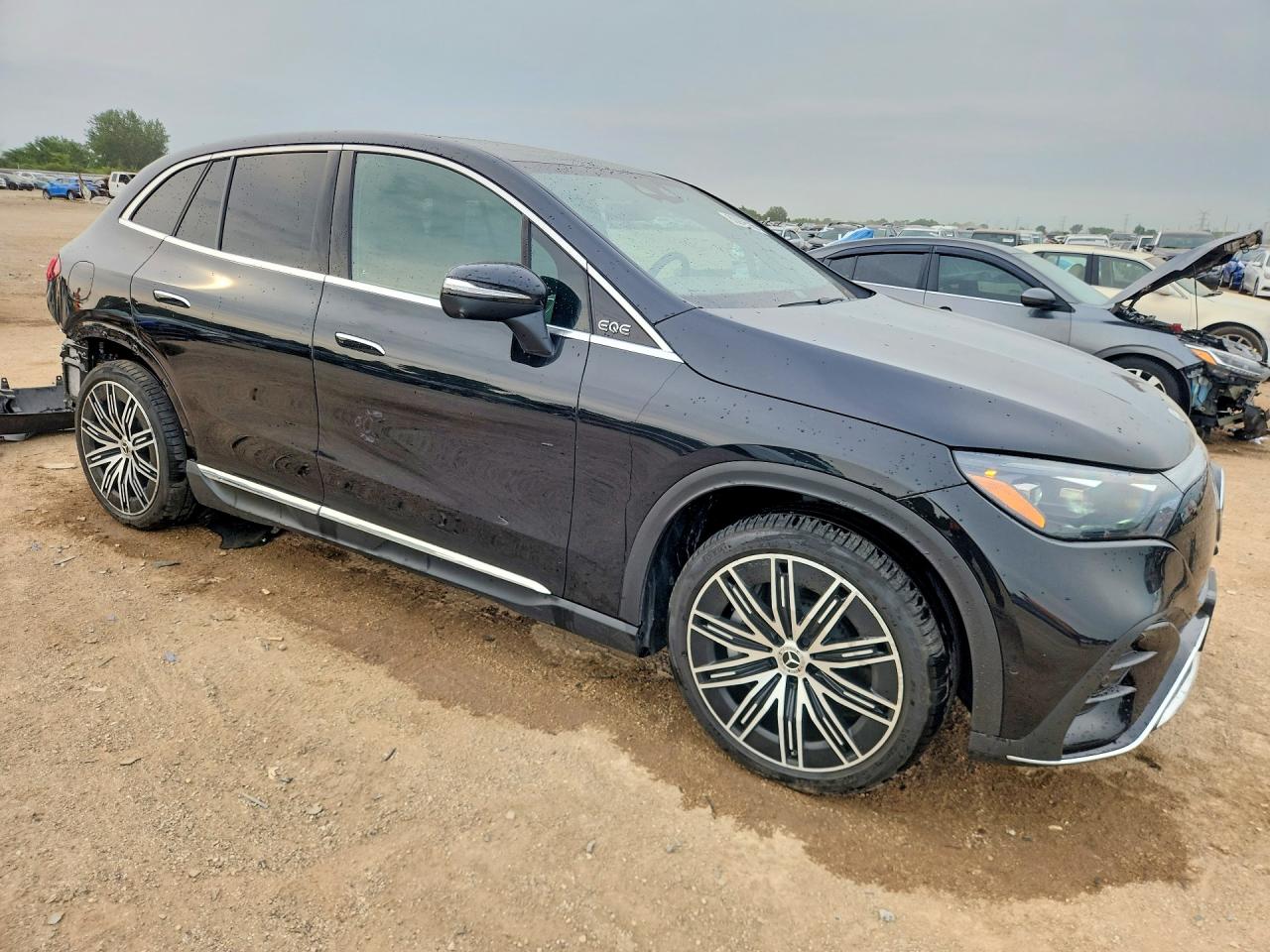 2024 Mercedes-benz Eqe Suv 350 4matic Черный vin: 4JGGM1CB5RA045878