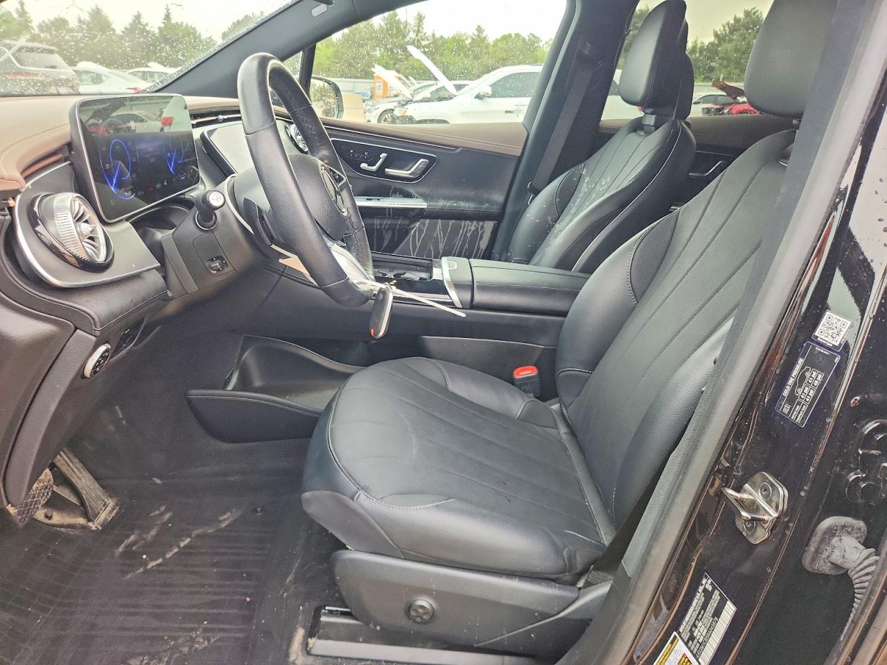 2024 Mercedes-benz Eqe Suv 350 4matic Черный vin: 4JGGM1CB5RA045878