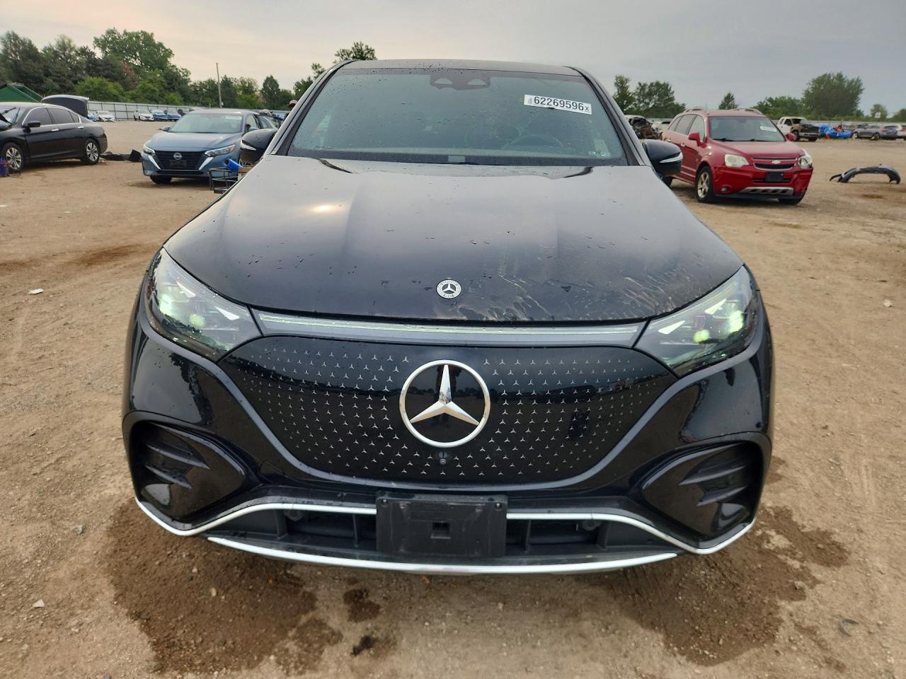 2024 Mercedes-benz Eqe Suv 350 4matic Черный vin: 4JGGM1CB5RA045878