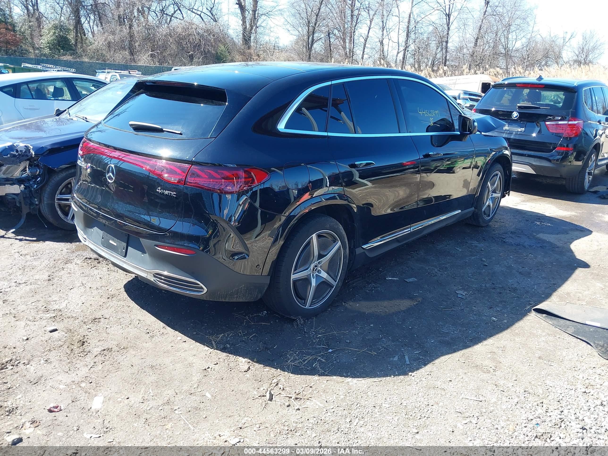 2025 Mercedes-benz Eqe 350 Suv 4matic Black vin: 4JGGM1CB5SA065313