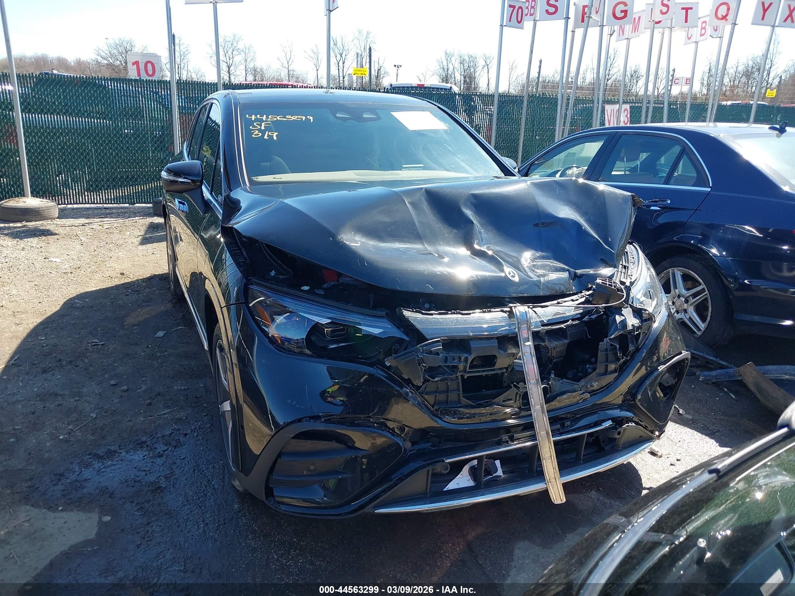 2025 Mercedes-benz Eqe 350 Suv 4matic Black vin: 4JGGM1CB5SA065313